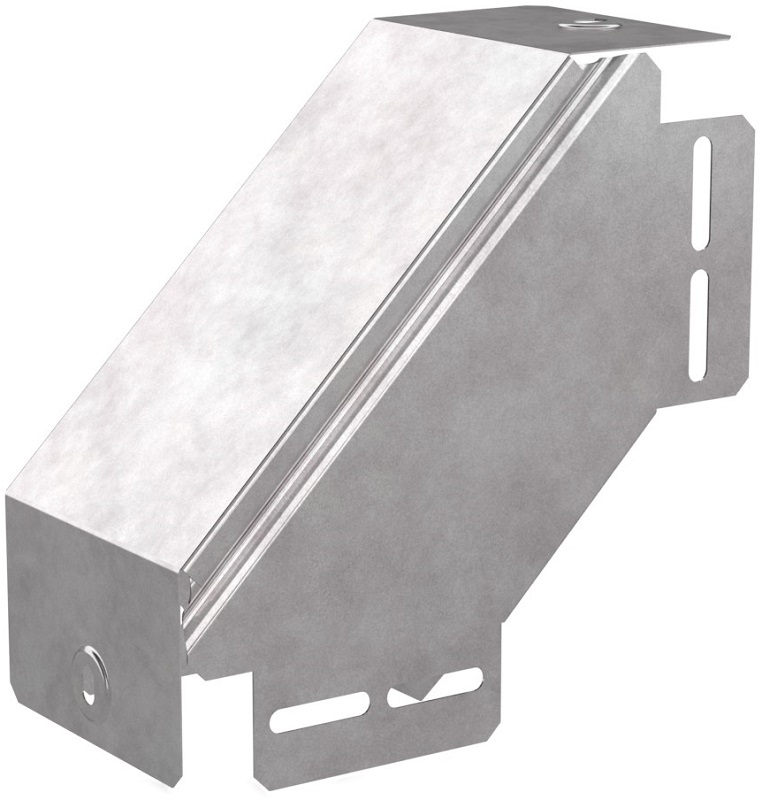 Угол для лотка вертикальный внешний с крышкой Промрукав Стандарт 90град. 100х100 фото Угол для лотка вертикальный внешний с крышкой Промрукав Стандарт 90град. 100х100 картинка